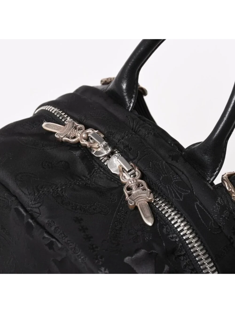 Chrome Hearts Grade Mini Seventh Gray Mini Backpack Nylon Jacquard All Over